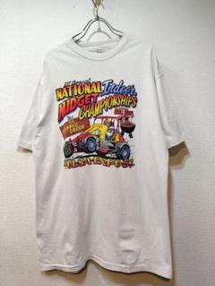 80'S Hanes DIRT RACE T-SHIRT XL 企業物