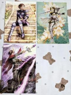戦国無双 立花誾千代 設定画集ポストカード