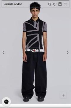 jaded london black バギーデニム　W30 jaded london バギーデニム w30 - メルカリ
