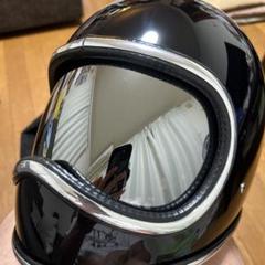 試着のみ おまけ付】NoBudz スペースヘルメットマットブラックS