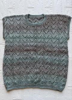 Gハンドメイド　手編みベスト