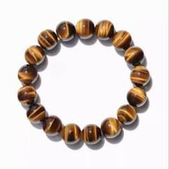 ✳️12mm タイガーアイ ブレスレット　天然石 数珠✳️只今SALE中✳️