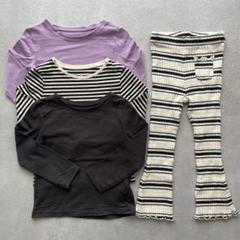 ZARA リブレギンス H&M ロンT まとめ売り 4点セット 美品 2y