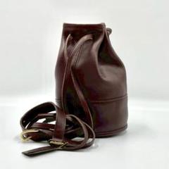 美品✨オールドコーチ 2way オールレザー バケツバッグ