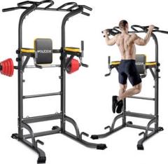 懸垂マシン 【7in1多機能・改良バー・耐荷重200kg】 チンニングスタンド