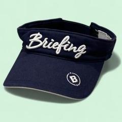 BRIEFING ブリーフィング サンバイザー ネイビー FREE ゴルフ