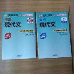 実戦演習　標準・完成 現代文 2冊セット