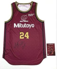 川崎ブレイブサンダース 実着サイン入り