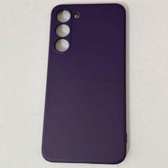 Samsung Galaxy s23plus ケース シンプル パープル