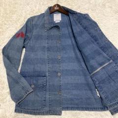 【極美品✨】visvim デニムジャケット パッチワーク カバーオール 2 極美品✨】visvim デニムジャケット パッチワーク カバーオール