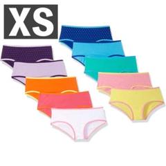 【新品】【新品】レディース★ショーツ★XS★小学生★キッズ★女の子用★カラフル