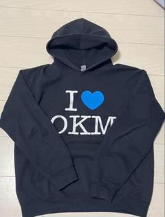 I ❤️ OKM パーカー 黒I need okm