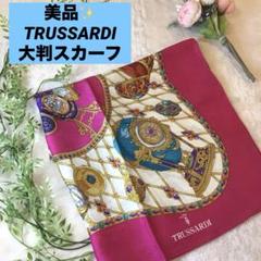 メルカリ便♡トラサルディ（TRASSARDI）♡黒　シルクスカーフ メルカリ便♡トラサルディ（TRASSARDI）♡黒 シルクスカーフ