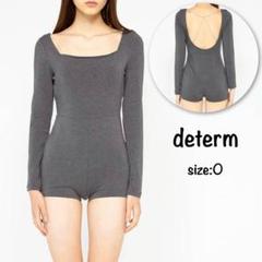 determ デターム Collagen Square Neck Romper - メルカリ