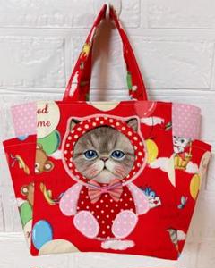 コヤンイサムチョン赤ちゃん猫と友達肩掛けトートバッグ＆ポーチ コヤンイサムチョン - トートバッグの人気通販 | minne 国内最大