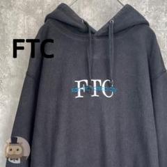 【ロゴ刺繍】FTC プル パーカー 古着 メンズ フーディー