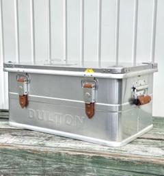 【皮のベルト付き】廃盤品　ダルトン　アルミコンテナM img_f7256797a5e0725ebf2fc928bd