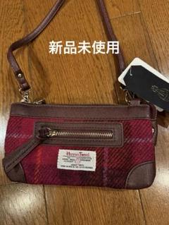 ★⑧BN1861デュモンクス ショルダーバッグ 斜め掛けハリスツイード×レザー ☆⑧BN1861デュモンクス ショルダーバッグ 斜め掛けハリス