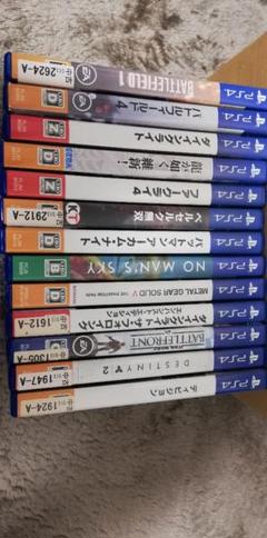 プレステ4ソフトまとめ売り