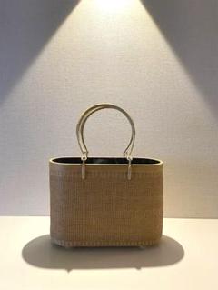 【新品】タイ王室御用達　高級　プラニー工房　かごバック s_1587107065-