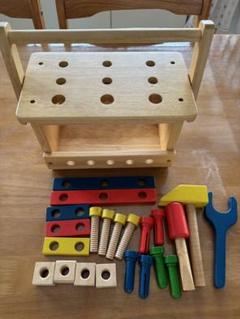 おもちゃ　知育玩具　木製　工具セット