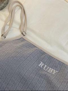 ★2点セット★ rubyandyou ルビーアンドユー キャミソール キャップ ☆2点セット☆ rubyandyou ルビーアンドユー キャミソール キャップ