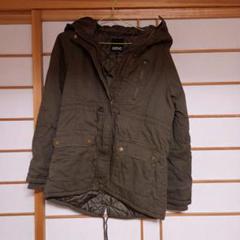 【美品】OZOC モッズコート　カーキー　size38 OZOC - オゾック モッズコート ファー ミリタリー アウター