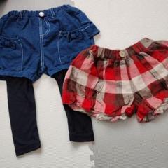 ボトムス 女の子 80-90 まとめ売り