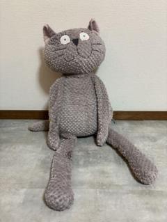 【レア】マンハッタナーズ　くたくた猫　ビッグサイズ　グレー 2025年最新】マンハッタナーズぬいぐるみの人気アイテム - メルカリ
