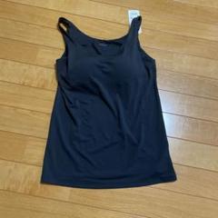 新品 UNIQLO エアリズム ブラタンクトップ M 黒ユニクロ ブラック