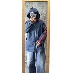 お買い得 OLD GAP〈ナイロンフーデットジャケット 90s ネイビー M〉 お買い得 OLD GAP〈ナイロンフーデットジャケット 90s ネイビー