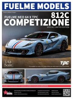 FuelMe X TOC 1:64 Limited edition resin car model Ferrari