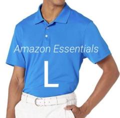 Amazon Essentials スリムフィット ゴルフポロシャツ メンズ L