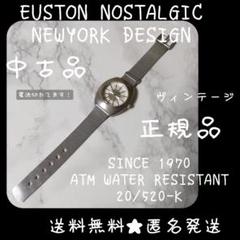 ランキング2025 DESIGN NEWYORK NOSTALGIC EUSTON 腕時計☆中古品 メルカリ - 時計