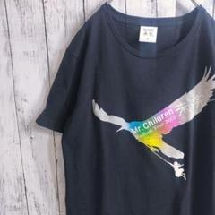 【ミスターチルドレン】 ライブTシャツ 黒 鳥 少女 2015 未完 ツアー
