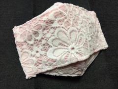 ハンドメイド 手作り 大臣風 レース ピンク 夏用