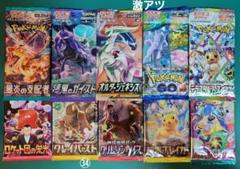 ポケモンカード 絶版パック入り未開封パック10種類10パック