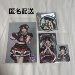 きゅるりんってしてみて 逃げ水あむ 証明写真 クリアカード ブロマイド 缶バッジ