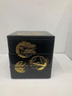 会津塗り　漆器重箱セット 金箔装飾 皿付き お正月お重箱皿小鉢セット佐藤長悦作 会津塗り漆器重箱セット 金箔装飾 皿付き お正月お重箱皿小鉢