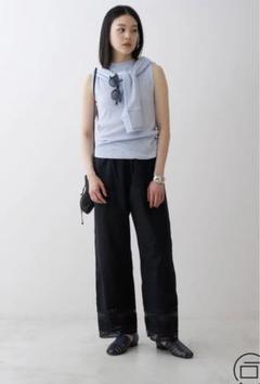ヌキテパ Cotton Dobby Lace & Pintuck Pants - メルカリ