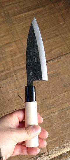 釣り人御用達❗切れ味最高❕【新品】魚包丁 小出刃包丁 4寸 青紙二号鋼 手打