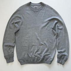 MAATEE&SONS シルク　グレー　スウェット　ニット　2 MAATEE&SONS シルクグレースウェットニット2