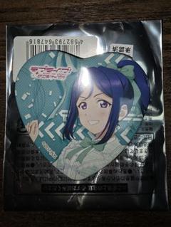 ラブライブ！サンシャイン　東京駅一番街　ハート型缶バッジ　松浦果南