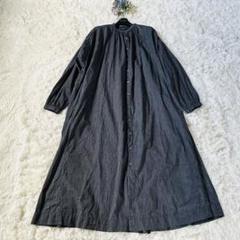 45R タグ無し 未着用 ヒッコリーワンピ