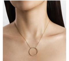 Bijou de M Circle Diamond Necklace - メルカリ