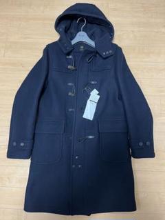 サイベーシックス メルトンダッフルコート カシミヤ混 金釦 ネイビー 38 SCYE BASICS - サイ ベーシックス カシミヤ混 ダッフルコート 36