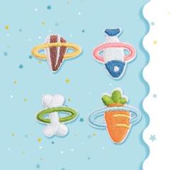 ワッペン 4種 12枚 惑星 アイロンワッペン 幼稚園 保育園 幼児