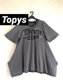 snc トピーズ Topys アトリエドール チュニック 黒 半袖