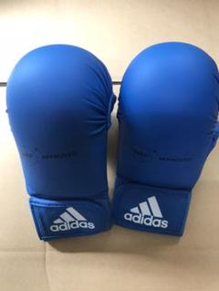 アディダス(adidas) 拳サポーター 親指付き 青 Mサイズ 大人サイズ