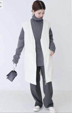 新品未使用品　スピック&スパン　ダウンベスト Spick & Span - 【未着用】ビッグダウンベストの通販 by Ruu's